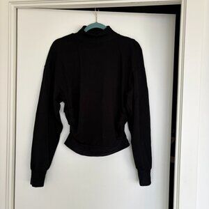 Stateside Black Turtleneck, supersoft jersey material